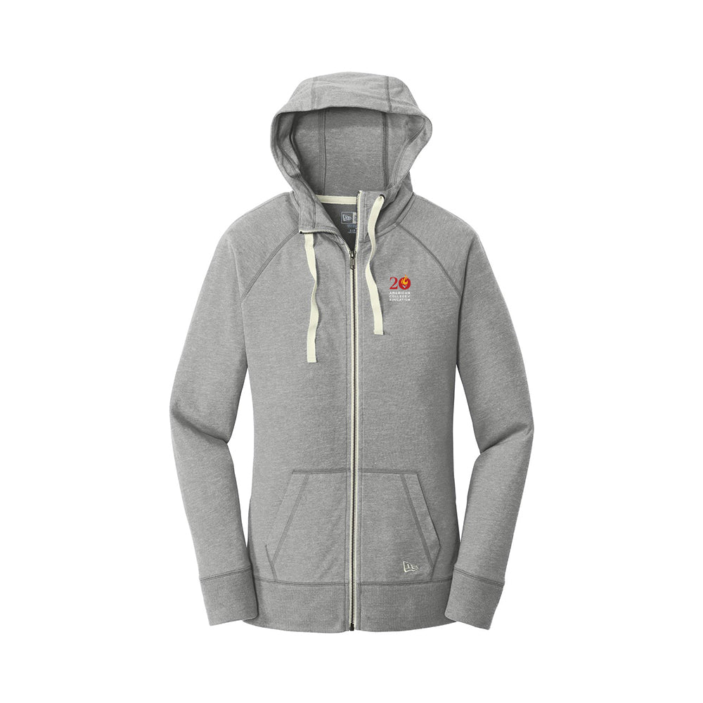 20 Year - New Era Women's Sueded Cotton Blend Full-Zip Hoodie